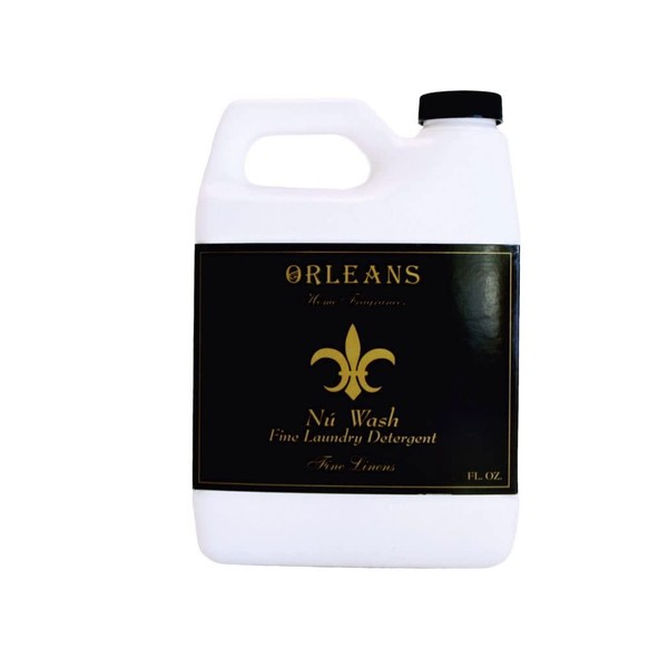 Orleans Home Fragrances Nu Wash Fine Laundry Detergent - Fine Linens - 32 Fl oz