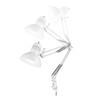GLOBE Electric 52847 31.5 Inch Swing Arm Clamp-On White Desk