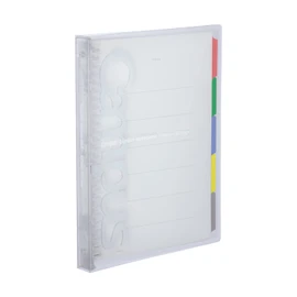 Kokuyo Campus Slide Binder for B5 Looseleaf Paper 1-Touch Binding, Quiet Opening, Up to 100 Pages