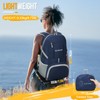 ZOMAKE 35L Lightweight Foldable Backpack - Packable Foldable Rucksack,Packable Backpcks