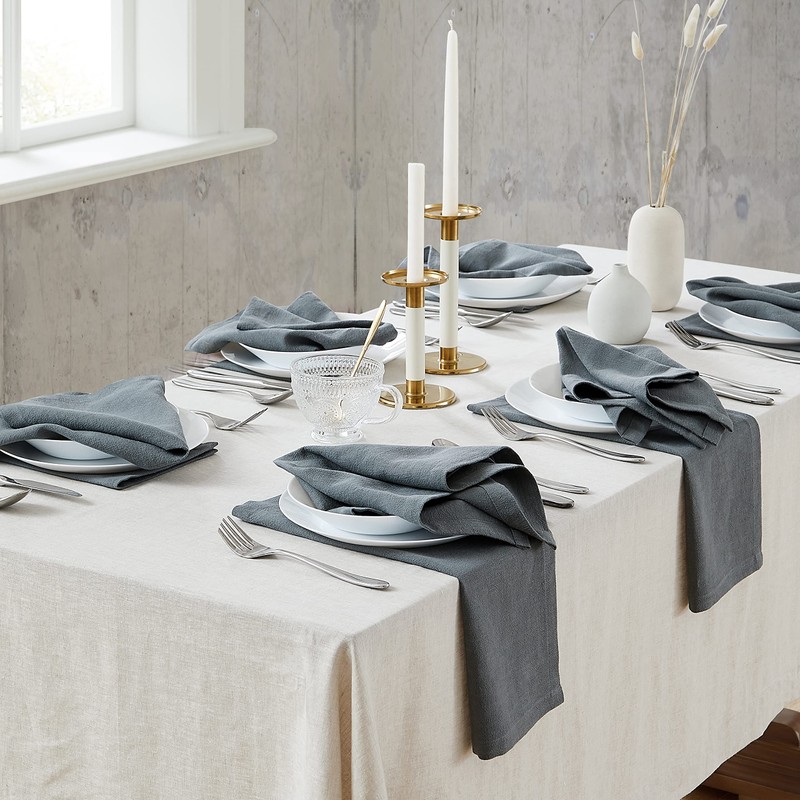 Berklan Linen Table Runner 40 x 180 cm for Dining