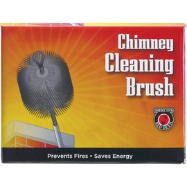 MEECO'S RED DEVIL Chimney Brush - 8in. Round, Model# 30800
