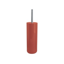 MSV Inagua Toilet Brush with Holder, Terracotta, Orange, 9 x 39 cm