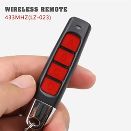 Wireless Smart Remote Control with Key Ring, Long Distance for Light, Garage Door, Electric Gate
