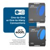 OREI 4K@30hz HDMI™ Extender (Over IP, IR) - 400ft (Cat6)