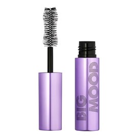 E.L.F. Máscara De Pestañas Big Mood Mini, Crea Al Instante Pestañas Duraderas, Llamativas, Levantadas Y Voluminosas, Con Cera De Jojoba, Color Negro Negro 0,14 Onzas (Paquete De 1)