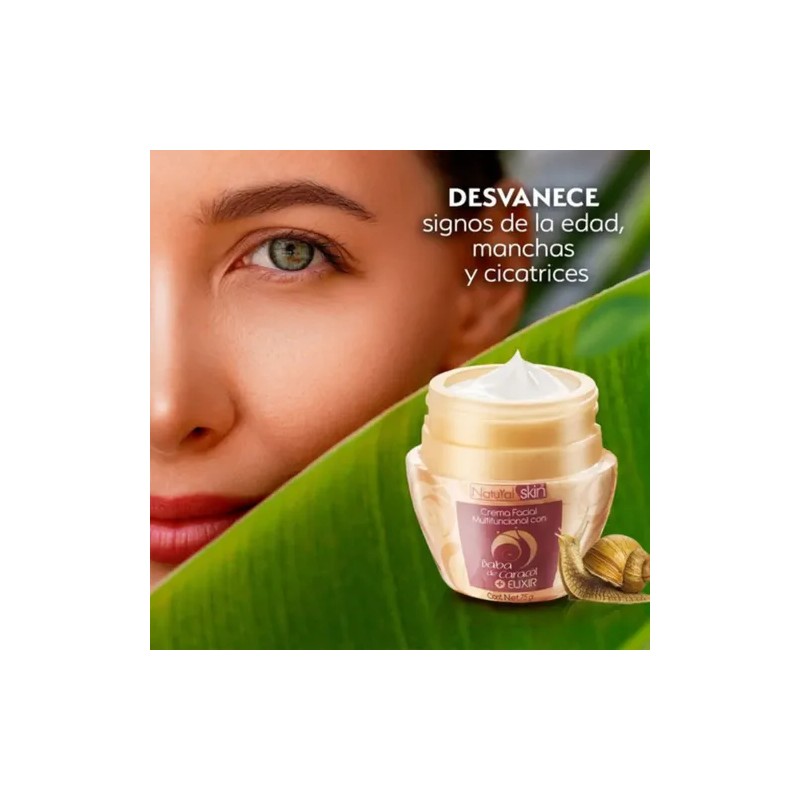 Crema Facial Multifuncional Manchas Cicatrices Natural Skin