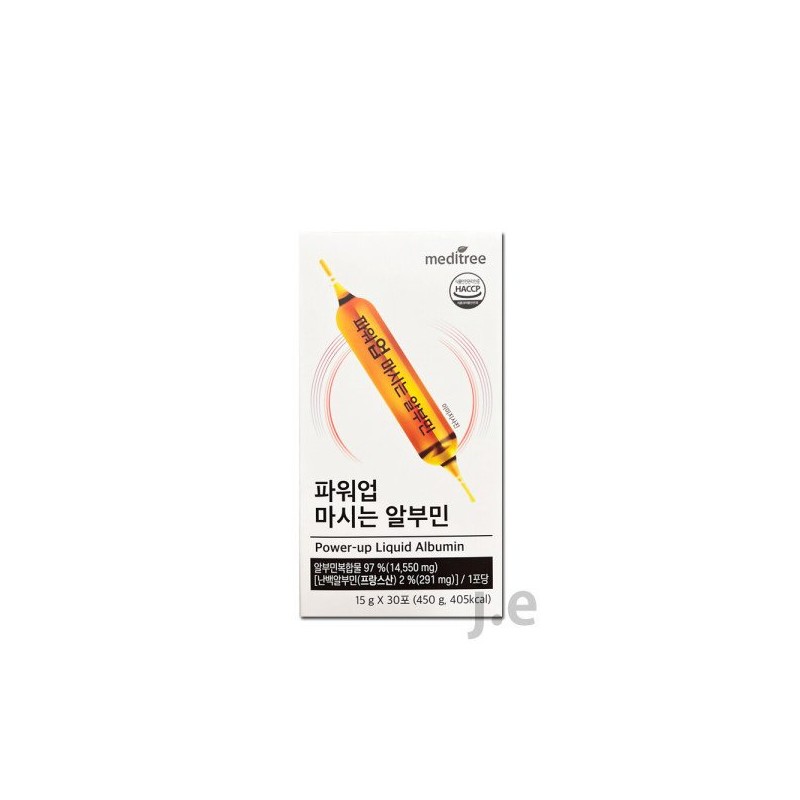Meditree 메디트리 파워업 마시는 알부민 30포 1박스 Medetree Power Up
