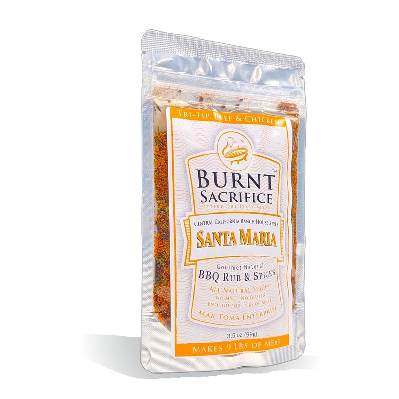 Burnt Sacrifice Big 7 BBQ Rub Spices And Seasonings Set