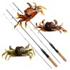 Simulation Crab Bait Sharp Hook Wobbler Fishing Lure Simulation Soft