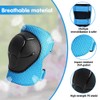 Udbrud Children's Protective Gear Set, Knee Pads 7-in-1 Set, Shockproof