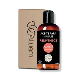 Aceite Para Masajes De Azahar, Relajante 120 ml, Alluem