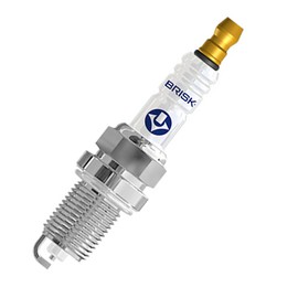 Brisk Racing Spark Plugs RR14YS Spark Plug Silver Racing