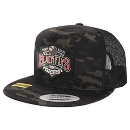 Black Flys Stay Fly Patch Trucker