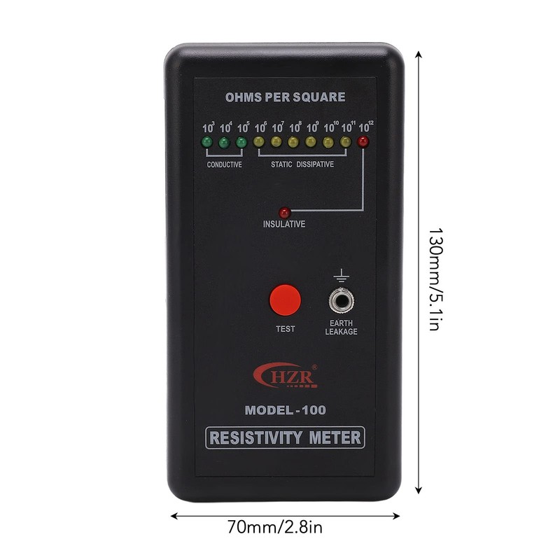 Digital Static Electricity Tester - Precise Measuring Instrument Electrostatic Analyzer