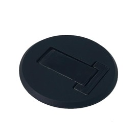 Nakao Nakao Seisakusho Door Stopper II-α Black Hinges NDS-0102 (MBK-BK) Magnetic DIY Indoor Door Stopper Compatible Door Weight 66.1 lbs (30 kg) Black Cover, Black Hinges, Inconspicuous
