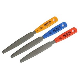 Hosco TLNF3A Double Edge Nut File Set For Acoustic Guitar