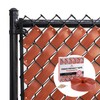 Fenpro Chain Link Fence Privacy Tape 250 ft (40 SqFt)