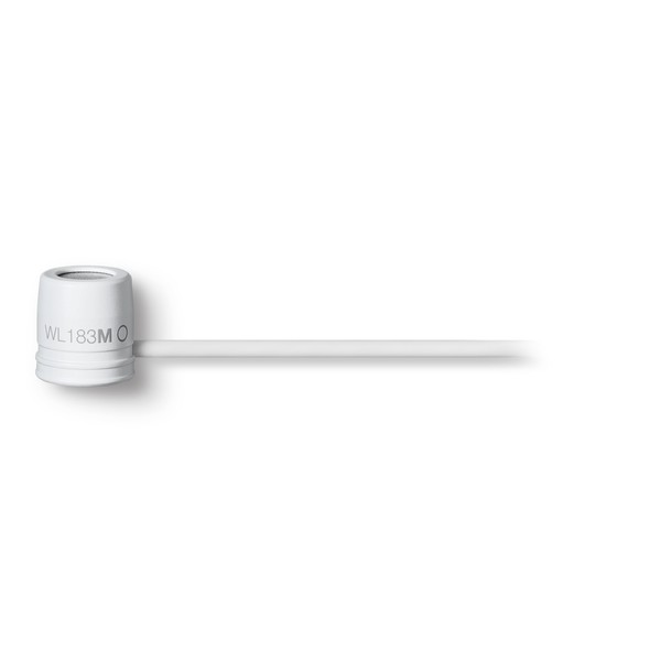 Shure WL183M Professional Low-Profile Lavalier Microphone - Omnidirectional Condenser Lav