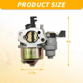GX160 Carburetor Replacement for Honda GX120 GX140 GX168 GX200 4HP 5.5HP 6.5HP Small Engine Generator Pressure Washer Kart Carb Kit 16100-ZH8-W61 16100-ZH7-W51