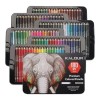 Set 180 Lápices De Dibujo De Colores Metálicos Grafito Kalou