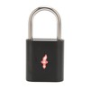 Fingerprint Padlock Biological Recognition Aluminium Alloy USB Rechargeable Support 10