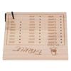Farkle Dice Tray Improve Math Skills Wooden Classic Dice Game