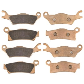 Brake Pads Front and Rear for Can-Am Outlander 570 650 850 1000 Outlander Max 450 500 800R 1000 Renegade 500 570 STD XMR XXC 800R 850 1000 1000R STD/XXC