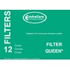 EnviroCare Replacement Vacuum Filter Cones Designed to fit Filter Queen