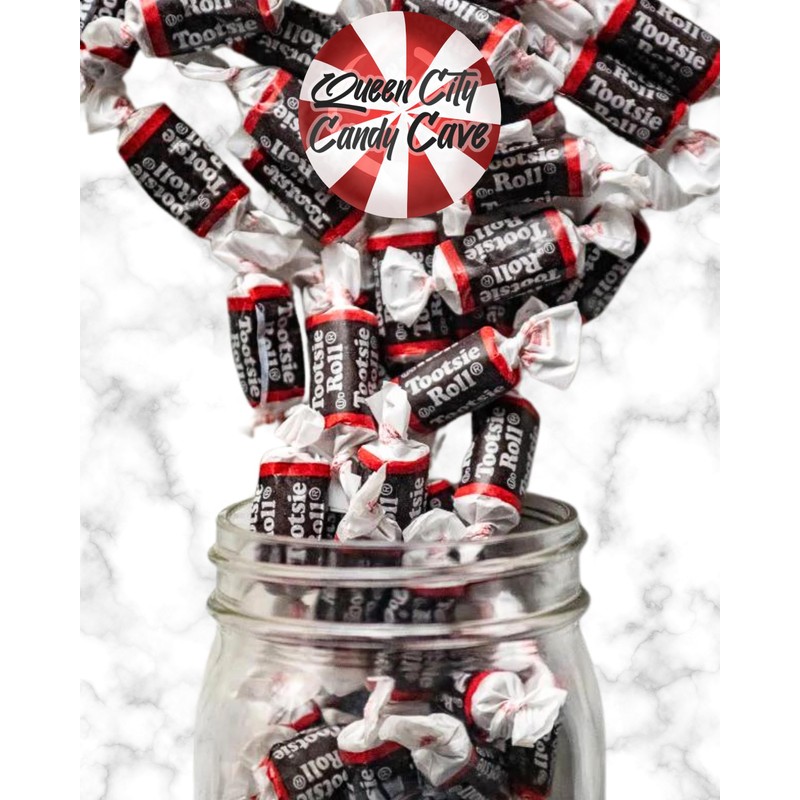 Chocolate Mini Rolls - Bulk Tootsee Candy, Individually Wrapped Mini