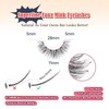 False Lashes Natural Wispy Eyelashes 11mm Short Lashes 3D Volume