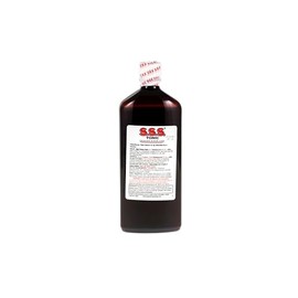 S.S.S. Tonic – High Potency Iron Supplement with B1, B2, B3 Vitamins – 20 fl oz Liquid Formula for Energy, Vitality & Wellness – Easy-to-Take, Iron-Ri