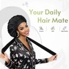 TOOGABBIE 2 Pcs Large Silk-Like Bonnet for Sleeping, Satin Hair