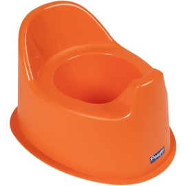 Poupy Anatomical Potty for Children with Backrest and Wide Seat, Enlarged Base for Maximum Safety