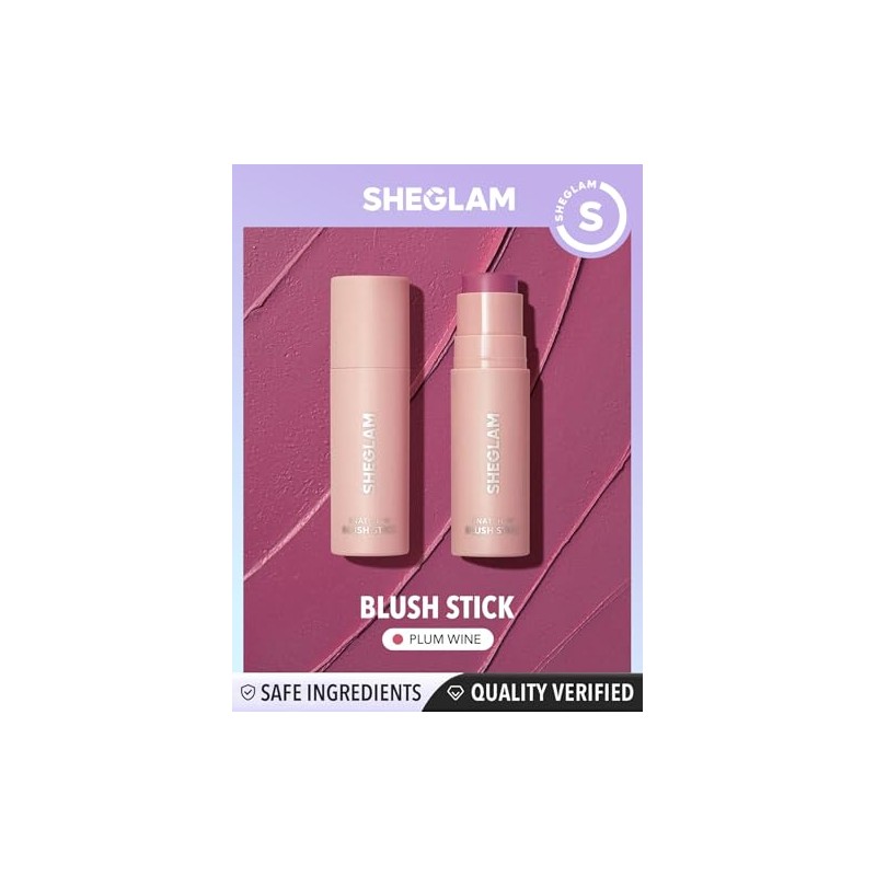 SHEGLAM Snatch N Cream Blush Stick Rubor duradero de alto