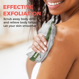 ZOMCHI Pack of 2 Soap Bags and Soap Saving Bag for Use in the Shower, Premium Body Scrubber Shower Sponge (Two Soft Soap Bags)