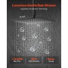 12 Inch Square Rain Shower Head Handheld Spray Ceiling Mount