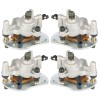 Wansgo Front & Rear Brake Calipers w/Pads for 2007-2020 Yamaha