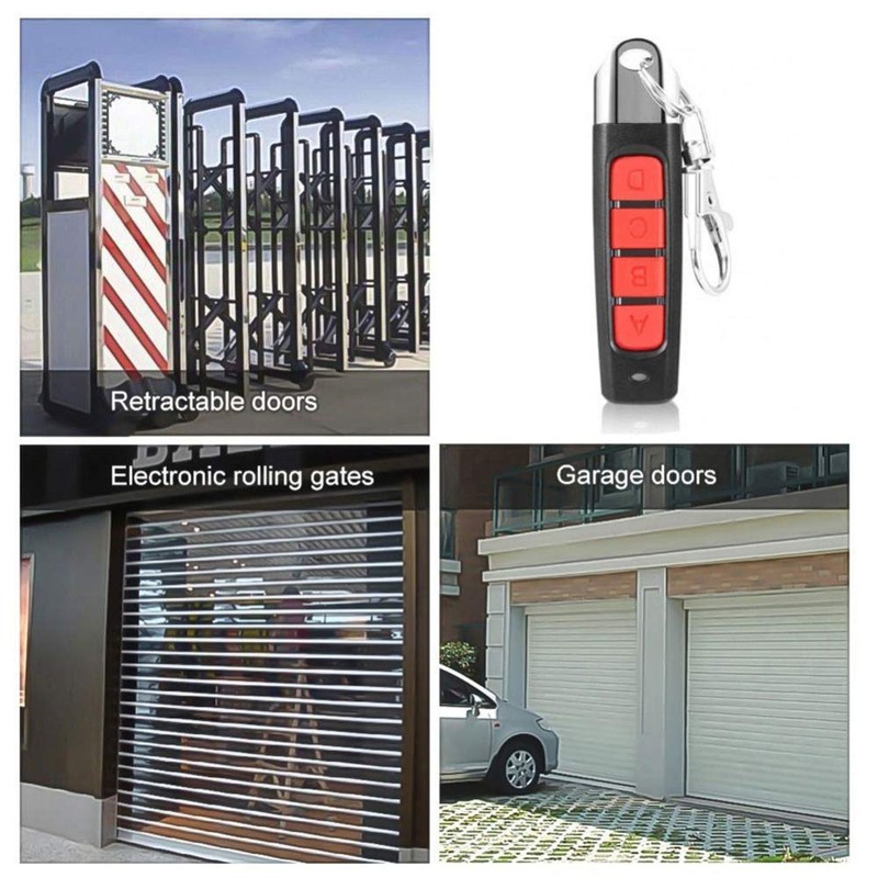 433 MHz Universal Garage Door Copy Remote Control Car Alarm