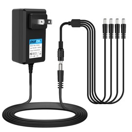 PwrON 6.6FT AC Adapter Replacement for Lemax Lighted Accessory # 74707 74706 74254 94563 74295 84428 44242 94565 94566 94527 94564 Christmas Village Spooky Town 4.5VDC - 5V Power Supply Charger