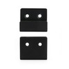 QWORK 8 Pieces U Angle Bracket Stainless Steel Heavy Duty