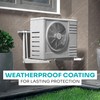 Heavy-Duty Outdoor Mini Split Wall Mount Bracket | Weatherproof Mini