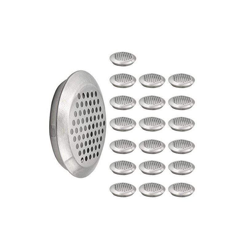 Rannb 2"/53mm Soffit Vent Circular Air Vents Stainless Steel Round