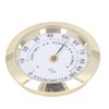 Violin Hygrometer, Portable Alloy Round Hygrometer Indoor Violin Guitar Case
