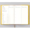 【1月はじまり】 SUNNY SCHEDULE BOOK weekly 2022 yellow