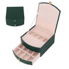 Jewelry Box Double Layer Multifunction High Capacity Jewelry Storage Case