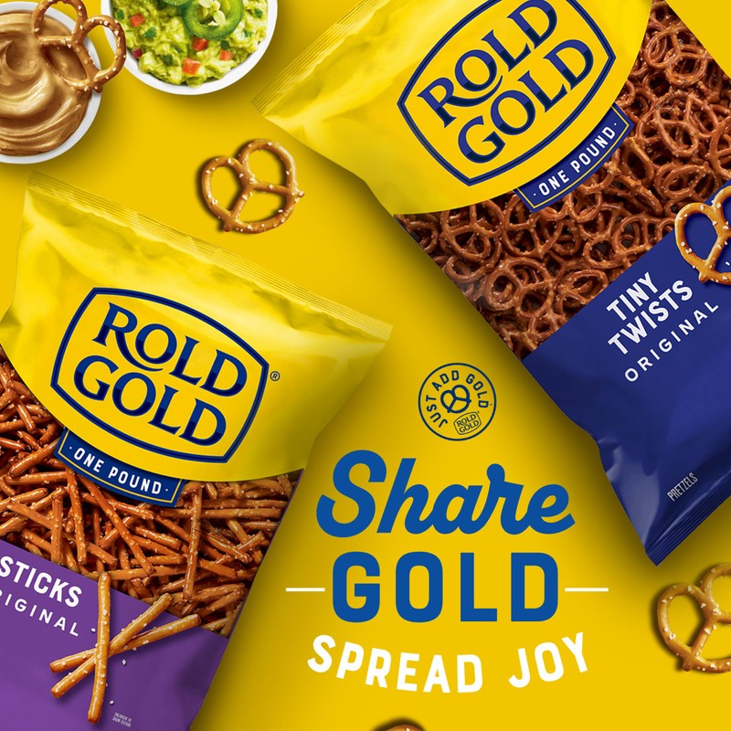 Rold Gold Selects, Flamin Hot Honey Mustard Pretzel Twists, 4