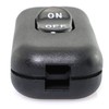 E-outstanding Inline Cord Switch On/Off Black Button Feed Cord Switch