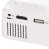 Mini Projector, Portable 1080P HD Projector, Home Theater Video Projector