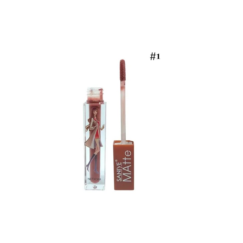 Set 8 Labiales Mate Líquidos Color Elegante Intenso Profundo